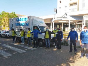Viterbo - Emporio Solidale solidale - La consegna dei prodotti