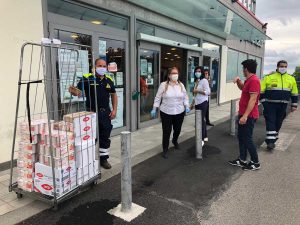 Consegnati i prodotti della Spesa sospesa