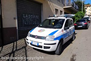 Montefiascone - Scontro tra una jeep e un'auto in via Paternocchio