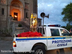 Montefiascone - L'immagine sacra di San Pancrazio per le vie delle Coste