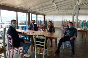 Montefiascone - L'incontro programmatico con Francesco Battistoni, Rita Chiatti, Andrea Angeli e Andrea Di Sorte