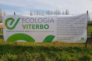 Montefiascone - La piantumazione nel mese di marzo degli alberi al campo da baseball