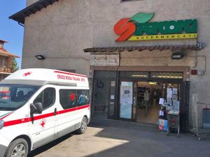 Orte - La croce rossa alla Superconti
