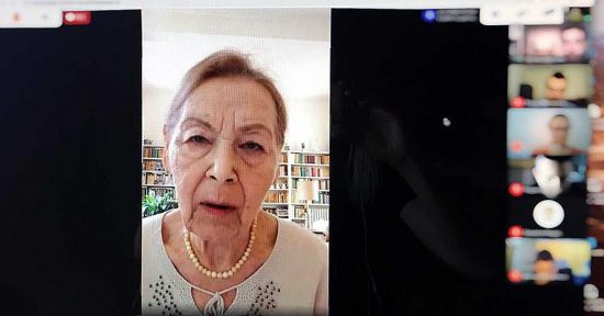 Edith Bruck in videoconferenza coi ragazzi