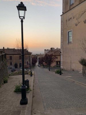 San Martino al Cimino - Via Doria - Lampioni non funzionanti