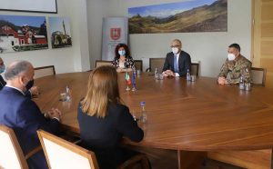 Peje - L'ambasciatore Orlando in Kosovo