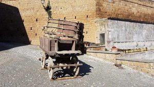 Tuscania set della fiction "Leonardo" 