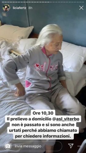 Nonna Licia su Instagram chiede diritti per gli anziani