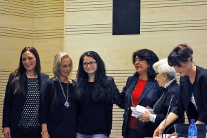 Premiazione di Francesca Zucchini, classe 5A Liceo Economico e Sociale “Antonio Meucci” di Bassano Romano - terza edizione "A Silvia"