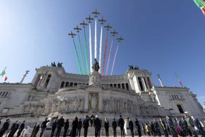 Roma - La cerimonia per il 2 giugno all'Altare della Patria