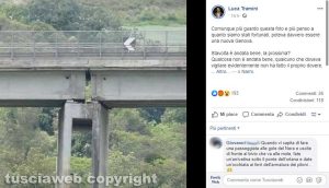 Viadotto chiuso sulla Terni-Orte - Il post di Luca Tramini