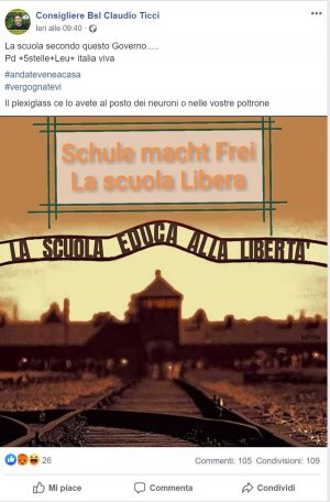 Borgo San Lorenzo - Il post del consigliere Claudio Ticci