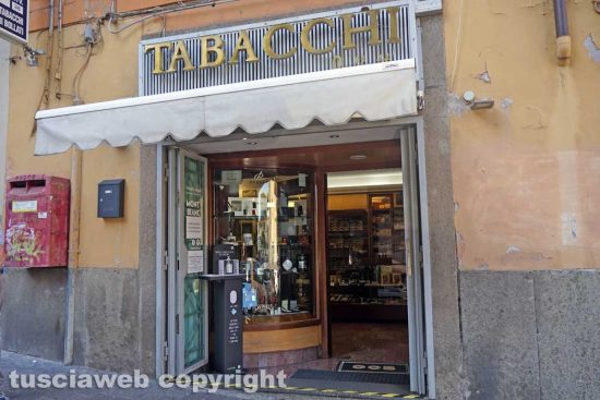 Viterbo - Il negozio di Saul Pallotta