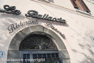San Martino al Cimino - ristorante pizzeria La Ballaccia