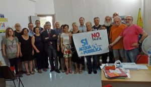 I comitati per l'acqua pubblica