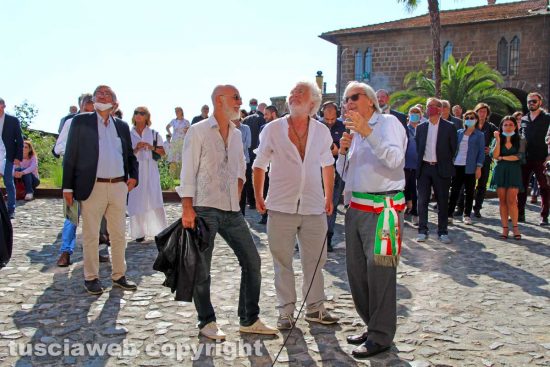 Sutri - L'inaugurazione della mostra a Palazzo Doebbing