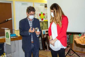 Tarquinia - L'assessora Troncarelli e il consigliere Panunzi visitano la sede di Semi di pace