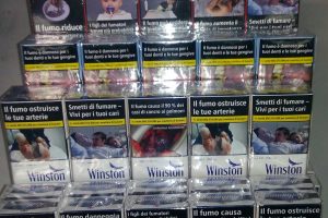 Le sigarette sequestrate