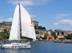 Capodimonte - Barca a vela sul lago di Bolsena