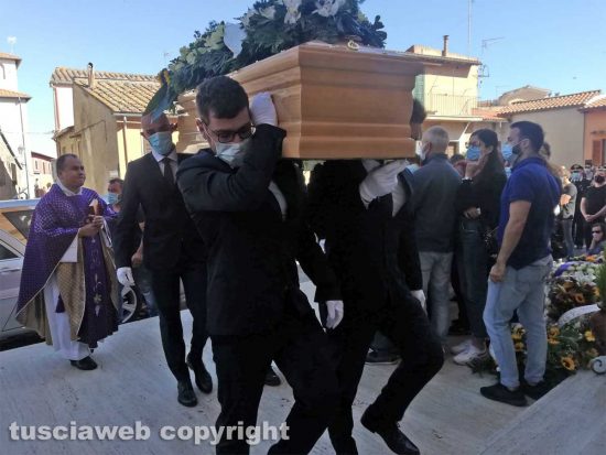 Montalto di Castro - I funerali di Lauretta Cardarelli