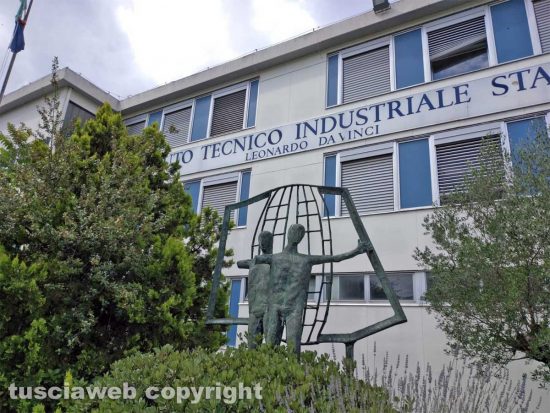 Viterbo - L'istituto superiore Leonardo Da Vinci