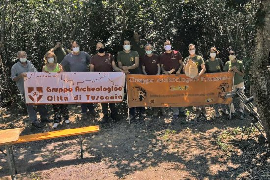 Il gruppo archeologico di Tuscania e quello di Piansano sono gemellati