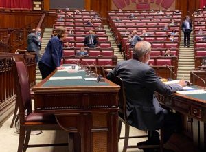 Roma - Camera - Voto legge elettorale - Luciana Lamorgese