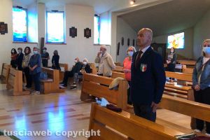 Viterbo - Ricordato il paracadutista Walter Piscopello