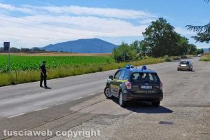 Viterbo - Auto contro moto sulla Cassia Nord 
