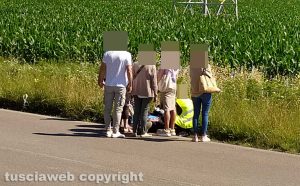 Viterbo - Auto contro moto sulla Cassia Nord