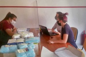 Viterbo - Arci - La distribuzione delle mascherine