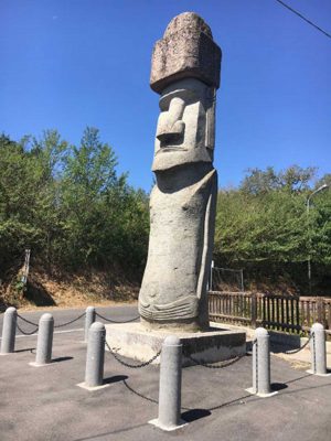 Il Moai di Vitorchiano