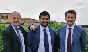 Paolo Auriemma, Luca Palamara e Marco Mancinetti