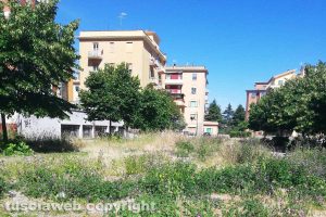 Viterbo - Il parco pubblico di largo Sibilla Aleramo