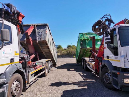 Viterbo - Raccolta ingombranti al Riello