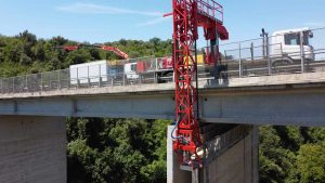Viadotto chiuso sulla Terni-Orte - I lavori dell'Anas