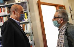 Nicola Zingaretti e Sergio Flamigni