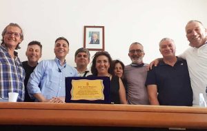 Daniele Manganaro festeggiato a Tarquinia