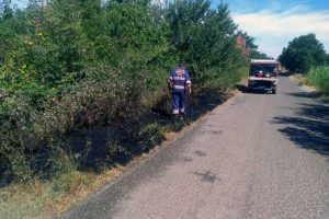 Montefiascone - Principio d'incendio in via Poggio della Frusta - L'intervento dell'Asvom