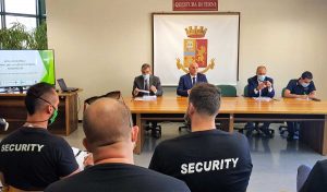 Terni - La sigla del progetto in questura