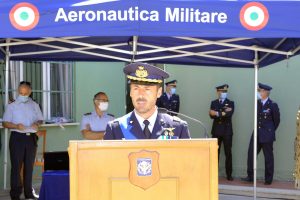 Furbara - Il comandante subentrante, colonnello Andrea Esposito