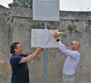 Civitavecchia - Il sindaco Ernesto Tedesco a Borgata Aurelia
