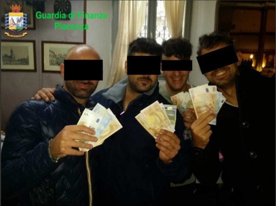 Gli arresti a Piacenza