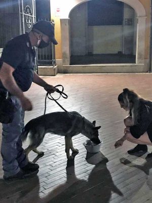 I controlli della polizia di Terni 