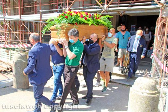 Viterbo - I funerali di Rodolfo Perazzino