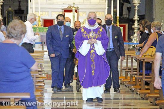 Viterbo - La Quercia - I funerali di Remo Petretti