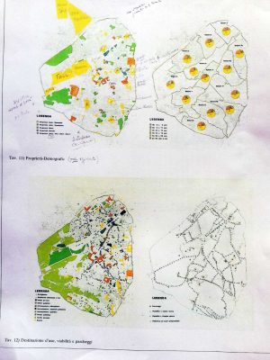In giallo le proprietà comunali