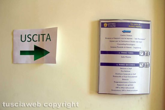 Viterbo - Unitus - Santa Maria in Gradi - Tra primo e secondo piano