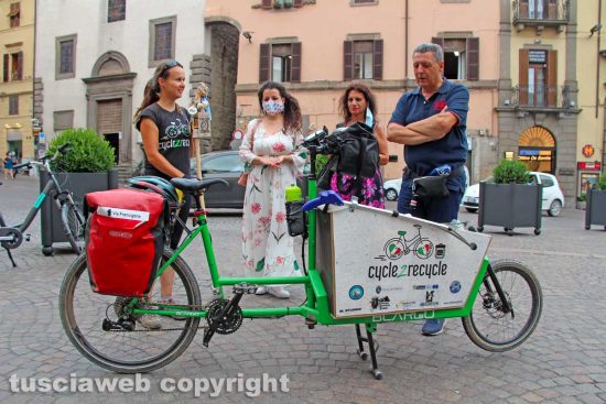 Viterbo - La bici cargo di Myra Stals