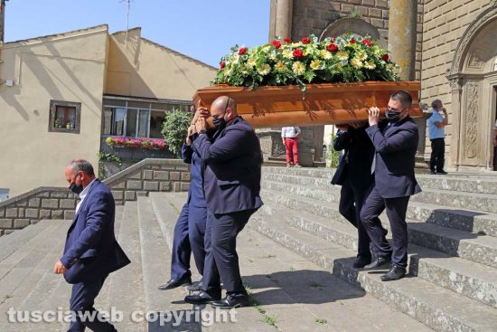 Viterbo - La Quercia - I funerali di Remo Petretti